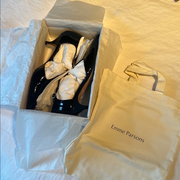 EMME PARSONS LEANDRA IN BLACK PATENT size 41 - Picture 14 of 14